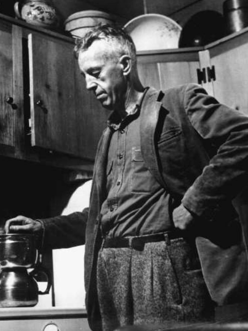 Bill Wilson, co-founder of Alcoholics Anonymous, photographed in 1971.